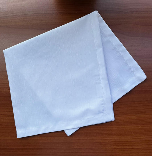 TOVAGLIOLO ART. FIAMMA  EFFETTO LINO BIANCO