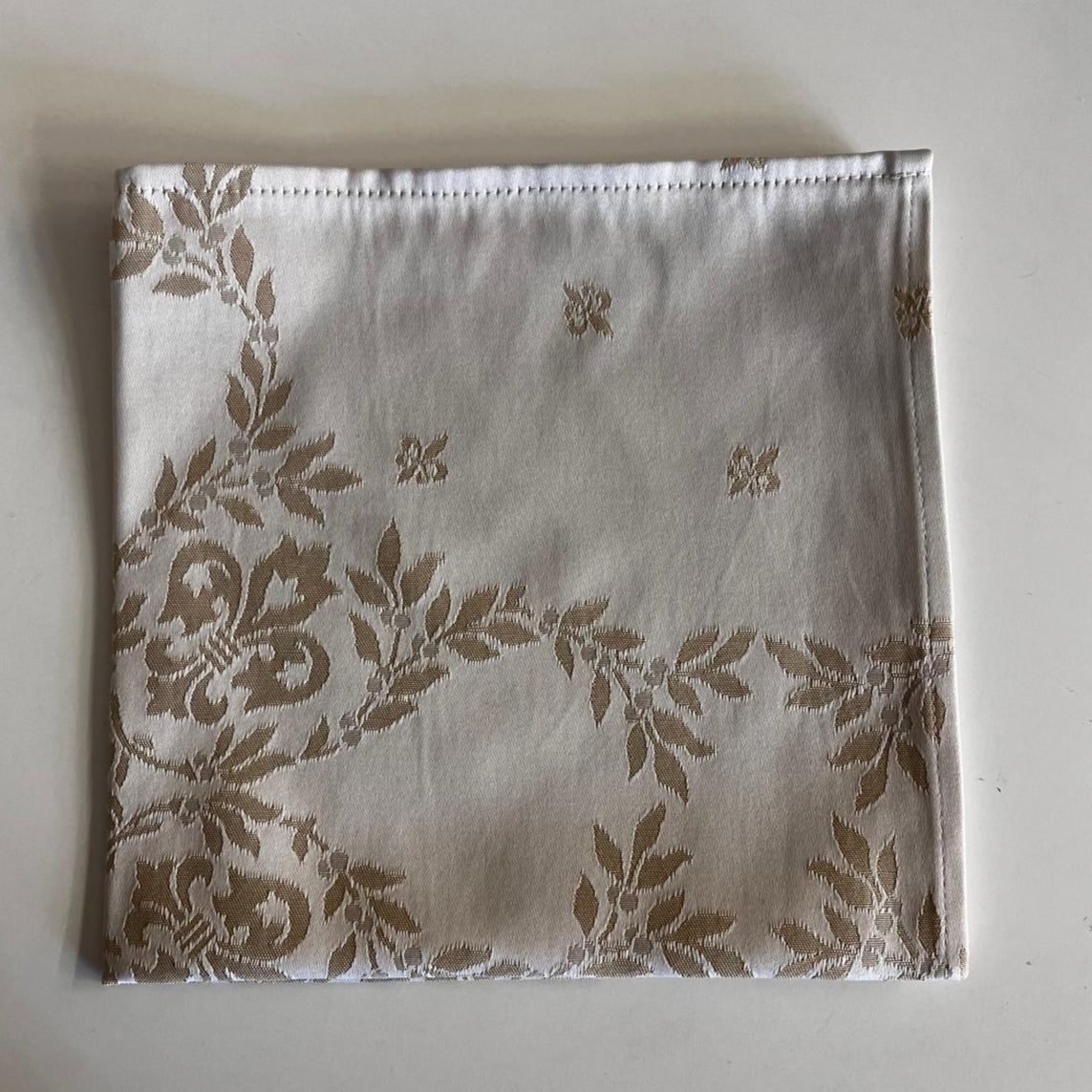 DOVE GREY SATIN NAPKIN