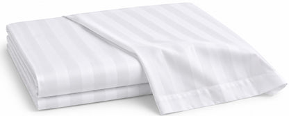 LINEA RIGHE, DUVET COVER AND PILLOWCASES IN 3cm SATIN