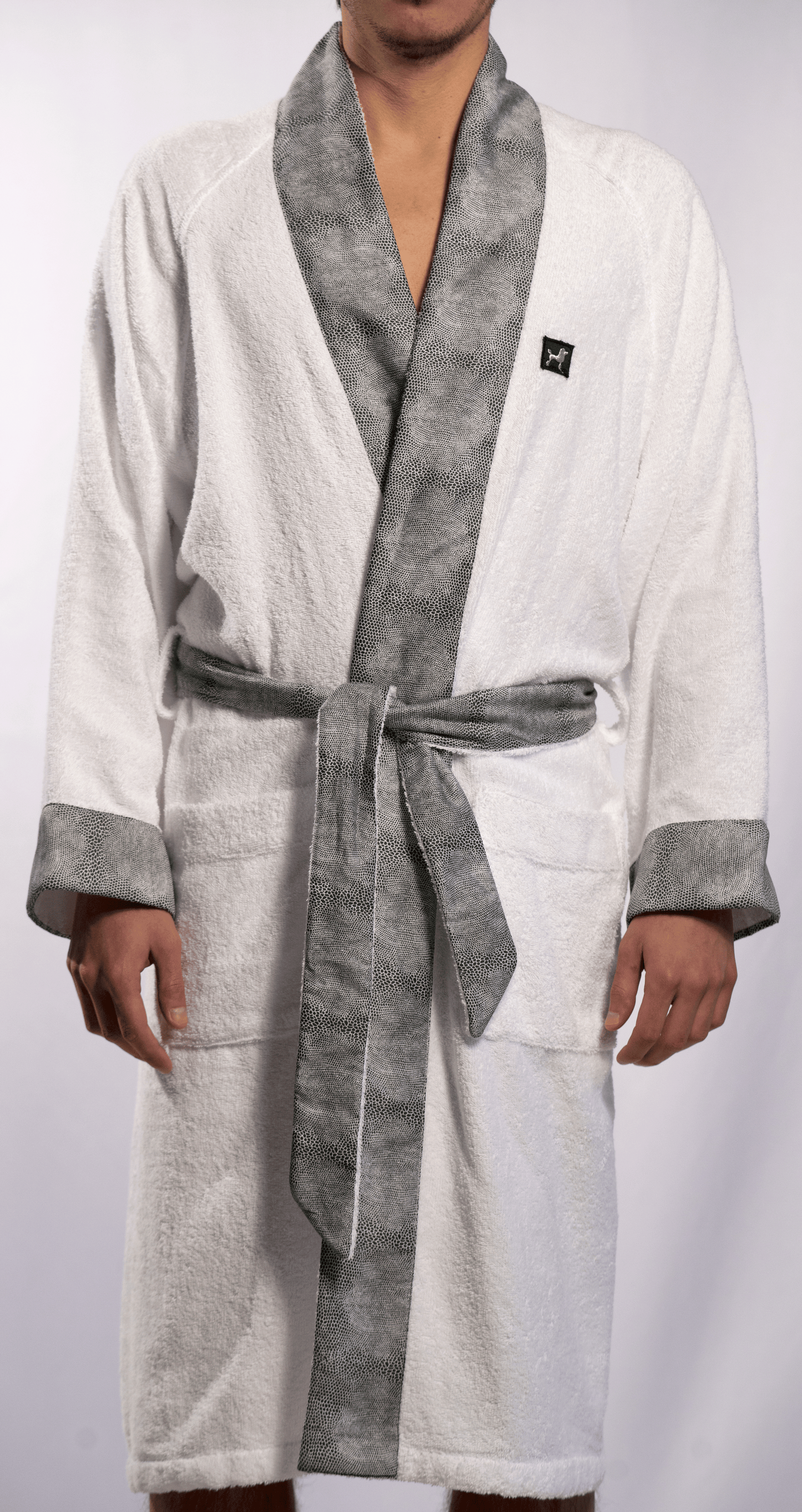 JACQUARD HOTEL BATHROBE, ART. PERLA