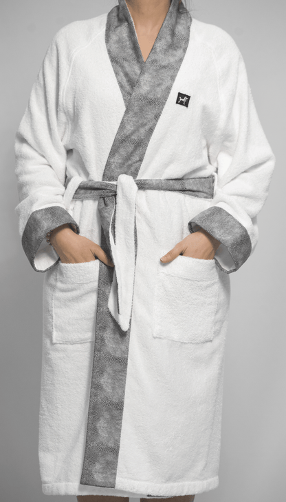 JACQUARD HOTEL BATHROBE, ART. PERLA